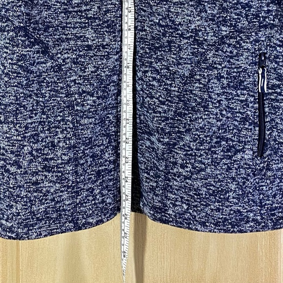 Mountain Warehouse Nevis Womens Sz 12 Hoodie Navy Zip Lightweight Travel Comfort - Picture 5 of 7